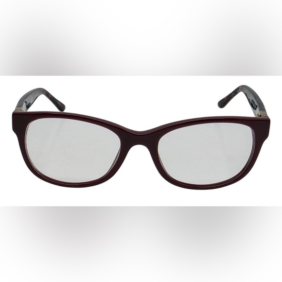 Tory Burch Burgundy Cat Eye Eyeglasses 51mm Designer Frames Case Luxe Chic main image 6